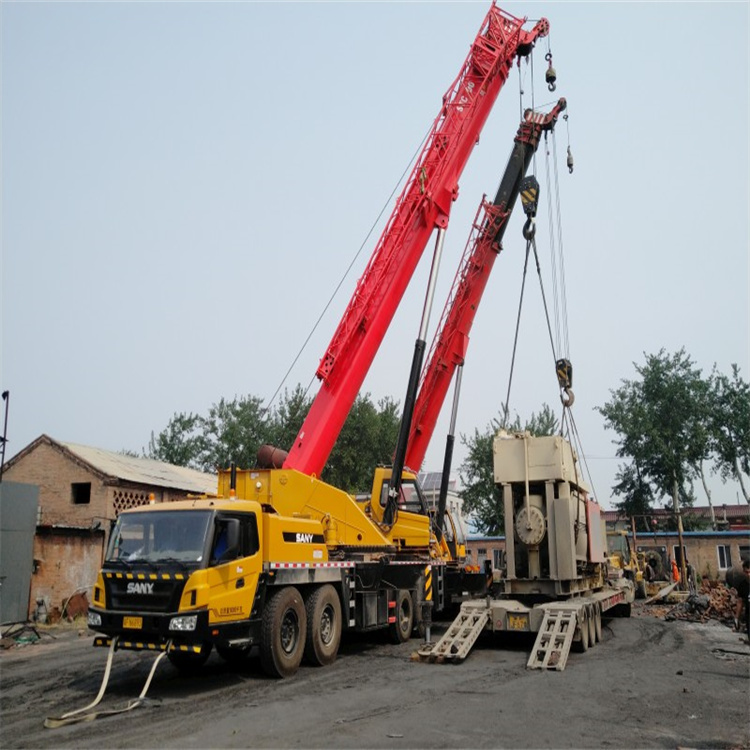 阜城附近大吊车出租|工地吊装设备租赁